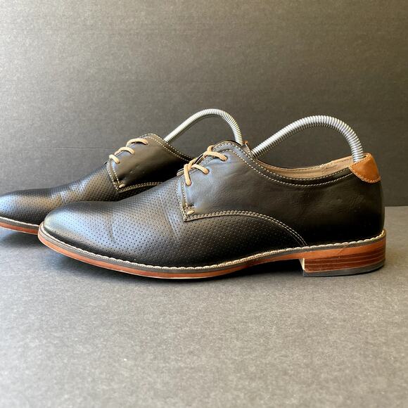 Madden Black Chelan Oxfords F825 8.5 Faux Leather main image 9